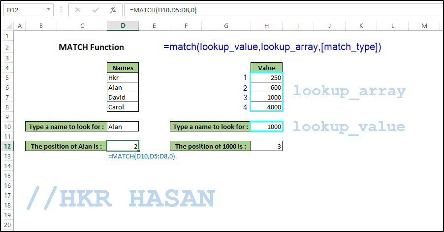 match-function-in-excel