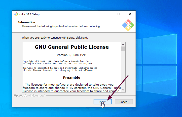 install-git-launcher-review-license