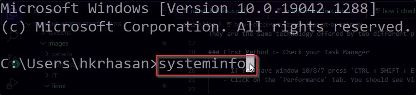 systeminfo