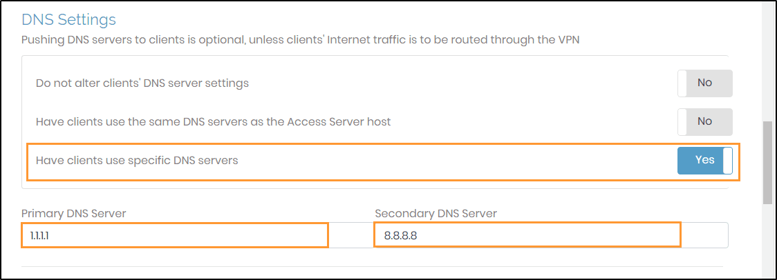 openvpn-admin-page-change-dns-server