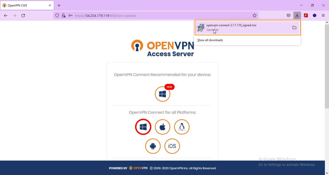 openvpn-client-download-and-install