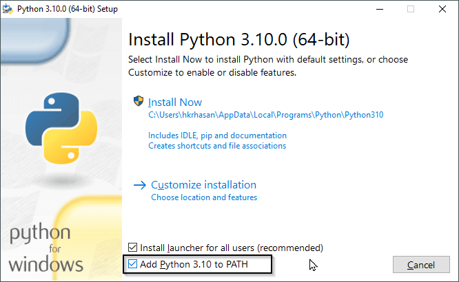 python-installer-dialog